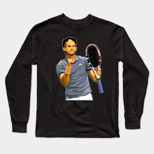 Dominic Thiem Final Match Long Sleeve T-Shirt